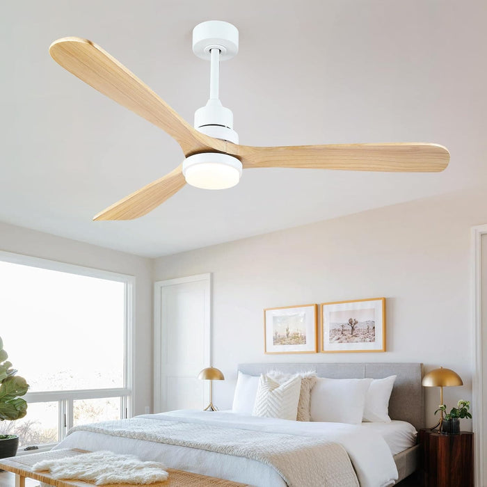 60 in. Ceiling Fans without Lights, Flush Mount Reversible Ceiling Fan NO Light for Indoor Bedroom, Outdoor Backyard Covered Ceiling Fan -87-ErisView