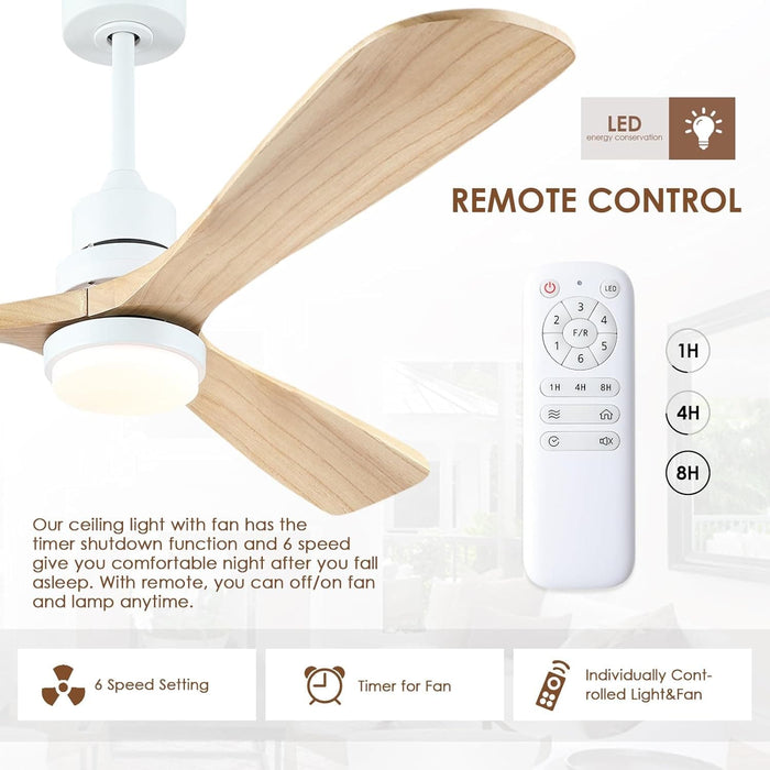 60 in. Ceiling Fans without Lights, Flush Mount Reversible Ceiling Fan NO Light for Indoor Bedroom, Outdoor Backyard Covered Ceiling Fan -94-ErisView