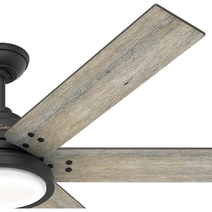 60 in. Country Ceiling Fans, Matte Black Ceiling Fan, Hugger Ceiling Fans-14-ErisView