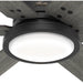 60 in. Country Ceiling Fans, Matte Black Ceiling Fan, Hugger Ceiling Fans-9-ErisView