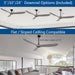 60 in. Farmhouse Ceiling Fan with Remote Control, Reversible Quiet Ceiling Fans for Living Room Dining Room, Outdoor Fan for Patio-7-ErisView