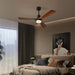 60 in. Farmhouse Wood Ceiling Fan with Remote, Bedroom Ceiling Fans with Lights, 3 Reversible Quiet Ceiling Fans for Patios Bedroom Living Room-8-ErisView