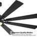 60 in. Gold and Black Ceiling Fan with Lights and Remote, Wood Reversible DC Ceiling Fan, Indoor Modern Ceiling Fan for Kitchen Bedroom Living Room -15-ErisView