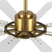 60 in. Gold and Black Ceiling Fan with Lights and Remote, Wood Reversible DC Ceiling Fan, Indoor Modern Ceiling Fan for Kitchen Bedroom Living Room -34-ErisView