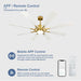 60 in. Grey Large Farmhouse Ceiling Fan with Remote and APP Control, Outdoor Reversible DC Ceiling Fan for Indoor Outdoor Use-42-ErisView