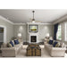 60 in. Huge Ceiling Fan, Metal Blade Ceiling Fan, Ceiling Hugger Ceiling Fans-5-ErisView