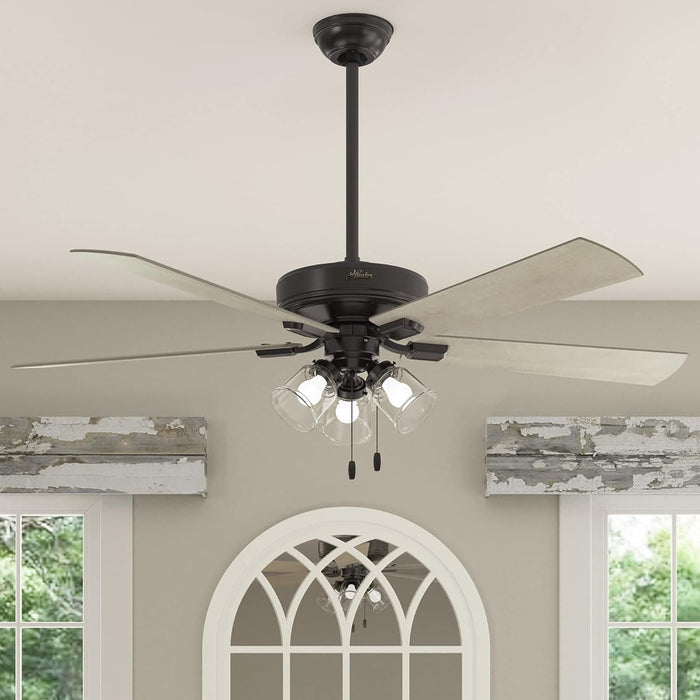 60 in. Huge Ceiling Fan, Noble Bronze Ceiling Fan, Hugger Ceiling Fans-4-ErisView