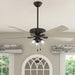 60 in. Huge Ceiling Fan, Noble Bronze Ceiling Fan, Hugger Ceiling Fans-4-ErisView