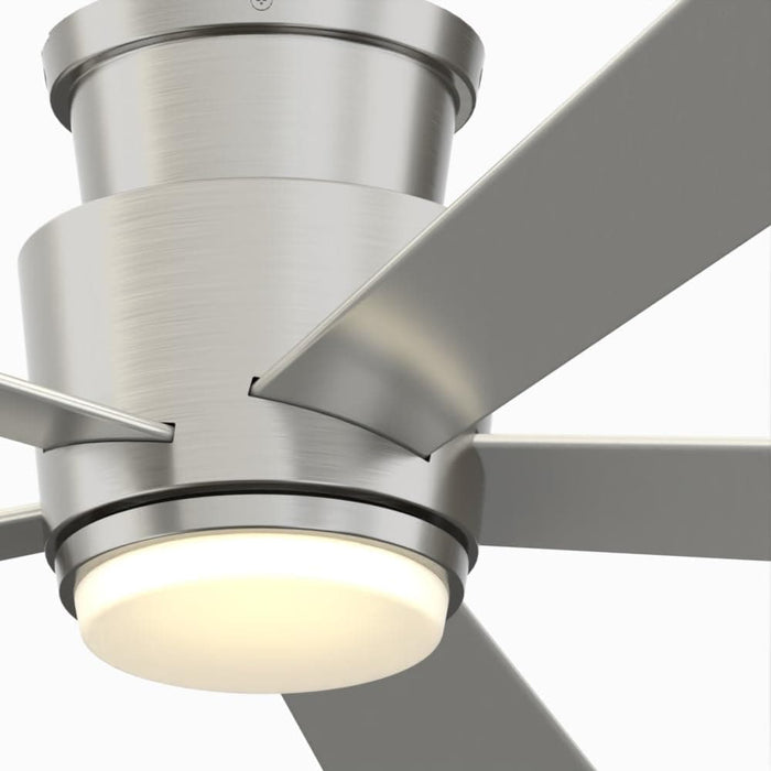60 in. Indoor Ceiling Fan with LED Light Kit, Brushed Nickel Ceiling Fan, Black Gray Reversible Ceiling Fan-3-ErisView