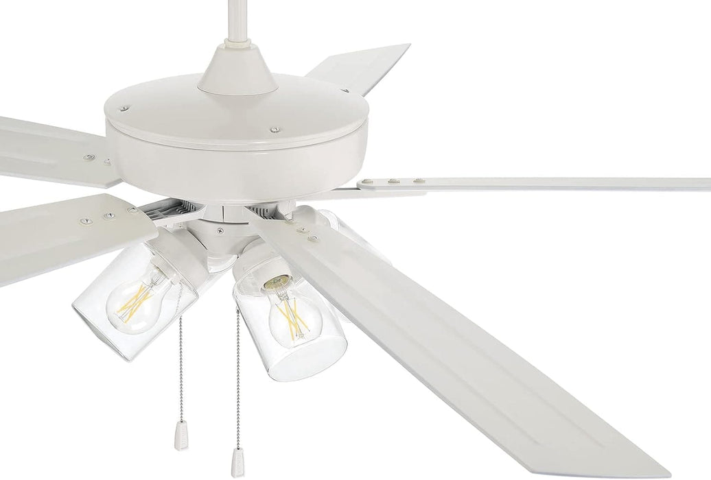 60 in. Indoor Outdoor Wet Rated Ceiling Fan with LED Light and Pull Chain, 5 Blade Ceiling Fan-3-ErisView