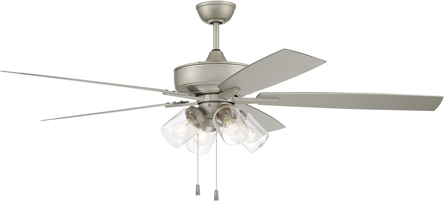 60 in. Indoor Outdoor Wet Rated Ceiling Fan with LED Light and Pull Chain, 5 Blade Ceiling Fan-7-ErisView