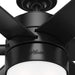 60 in. Large Matte Black Ceiling Fan, Hugger Ceiling Fans, Cooling Ceiling Fan-14-ErisView