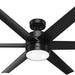 60 in. Large Matte Black Ceiling Fan, Hugger Ceiling Fans, Cooling Ceiling Fan-1-ErisView