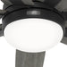 60 in. Matte Black Ceiling Fan, Hugger Ceiling Fans, Ceiling Fans for High Ceilings-10-ErisView