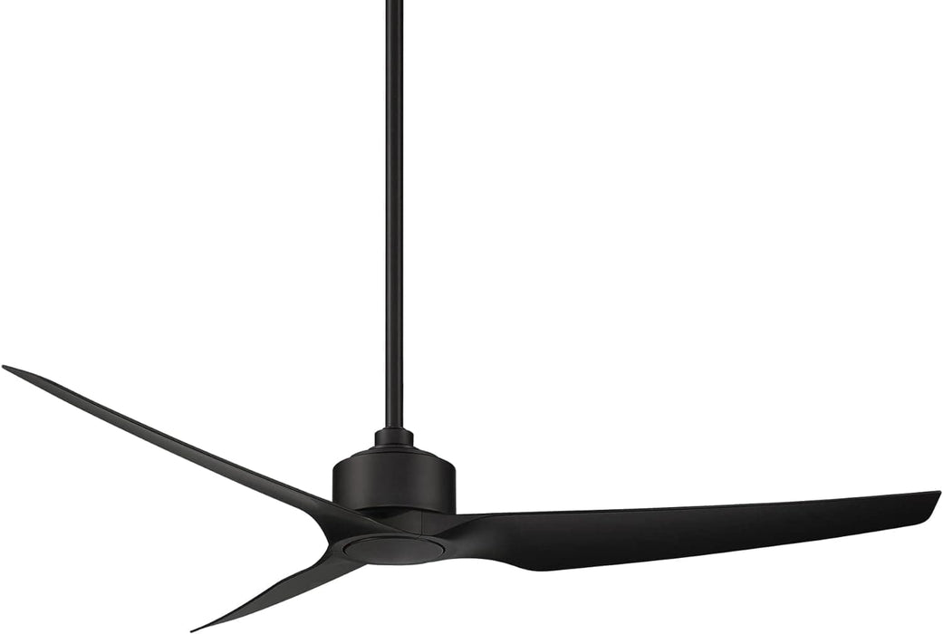 60 in. Matte Black Outdoor Fan with LED Light Kit, Indoor and Outdoor Smart Fans, 3 Blade Ceiling Fan, Works with Alexa and Ios Or android APP-11-ErisView