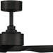 60 in. Matte Black Outdoor Fan with LED Light Kit, Indoor and Outdoor Smart Fans, 3 Blade Ceiling Fan, Works with Alexa and Ios Or android APP-13-ErisView