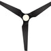60 in. Matte Black Outdoor Fan with LED Light Kit, Indoor and Outdoor Smart Fans, 3 Blade Ceiling Fan, Works with Alexa and Ios Or android APP-3-ErisView