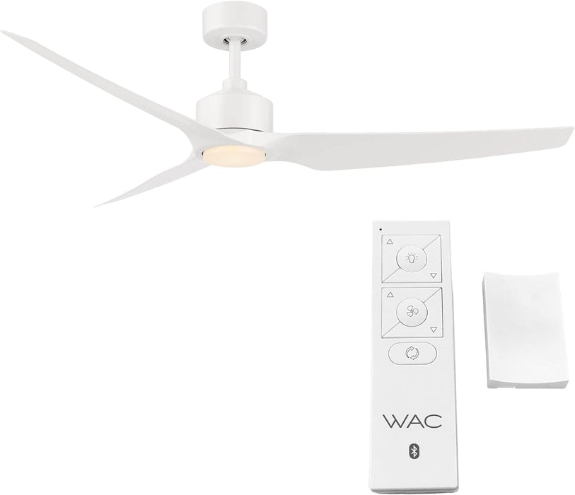 60 in. Matte Black Outdoor Fan with LED Light Kit, Indoor and Outdoor Smart Fans, 3 Blade Ceiling Fan, Works with Alexa and Ios Or android APP-8-ErisView