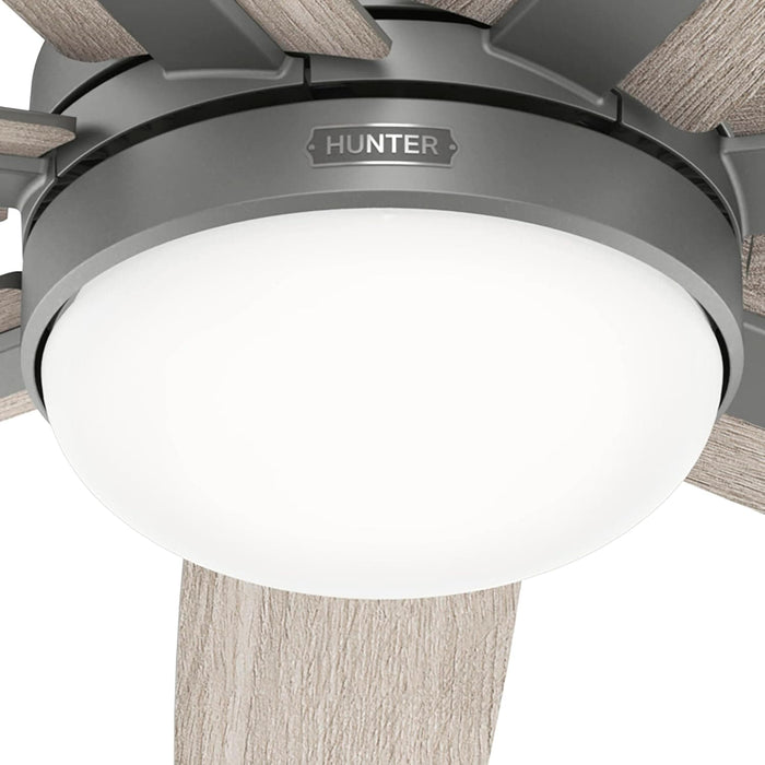 60 in. Matte Silver Ceiling Fan, Ceiling Hugger Ceiling Fans, Ceiling Hugger Ceiling Fans-10-ErisView