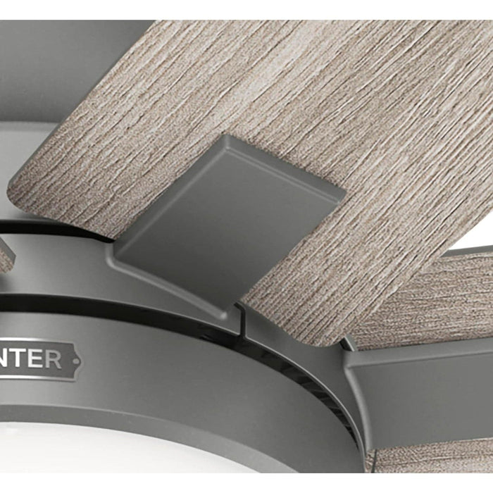 60 in. Matte Silver Ceiling Fan, Ceiling Hugger Ceiling Fans, Ceiling Hugger Ceiling Fans-11-ErisView