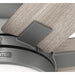 60 in. Matte Silver Ceiling Fan, Ceiling Hugger Ceiling Fans, Ceiling Hugger Ceiling Fans-11-ErisView