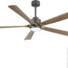 60 in. Modern Ceiling Fan with Light and Remote, Quiet Ceiling Fans with Lights for Kitchen Dining Living Room, 5 Wood Blades Ceiling Fan-1-ErisView
