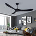 60 in. Modern Ceiling Fans with Light and Remote Control, Indoor Reversible Quiet Ceiling Fans, Energy Efficient Ceiling Fans-13-ErisView