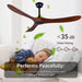 60 in. Modern Ceiling Fans with Light and Remote Control, Indoor Reversible Quiet Ceiling Fans, Energy Efficient Ceiling Fans-26-ErisView