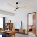 60 in. Modern Ceiling Fans with Light and Remote Control, Indoor Reversible Quiet Ceiling Fans, Energy Efficient Ceiling Fans-6-ErisView
