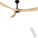 60 in. Modern Ceiling Fans with Light and Remote Control, Indoor Reversible Quiet Ceiling Fans, Energy Efficient Ceiling Fans-1-ErisView