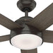 60 in. Noble Bronze Ceiling Fan, Hugger Ceiling Fans, Metal Ceiling Fans-10-ErisView