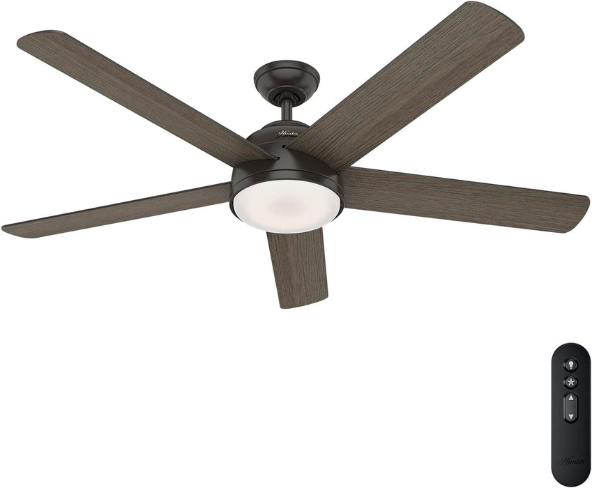 60 in. Noble Bronze Ceiling Fan, Hugger Ceiling Fans, Metal Ceiling Fans-14-ErisView