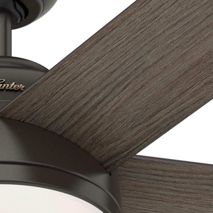 60 in. Noble Bronze Ceiling Fan, Hugger Ceiling Fans, Metal Ceiling Fans-9-ErisView