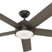 60 in. Noble Bronze Ceiling Fan, Hugger Ceiling Fans, Metal Ceiling Fans-1-ErisView
