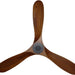 60 in. Outdoor Ceiling Fans with Remote, 3 Blade Ceiling Fan, Elegant Ceiling Fans, Dark Walnut Wood Black Outdoor Fan-17-ErisView