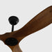 60 in. Outdoor Ceiling Fans with Remote, 3 Blade Ceiling Fan, Elegant Ceiling Fans, Dark Walnut Wood Black Outdoor Fan-21-ErisView