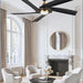 60 in. Remote Control Ceiling Fan and Light, 5 Blades Modern Large Ceiling Fan for Living Room Bedroom Dining Room, Outdoor Fan for Patio-7-ErisView