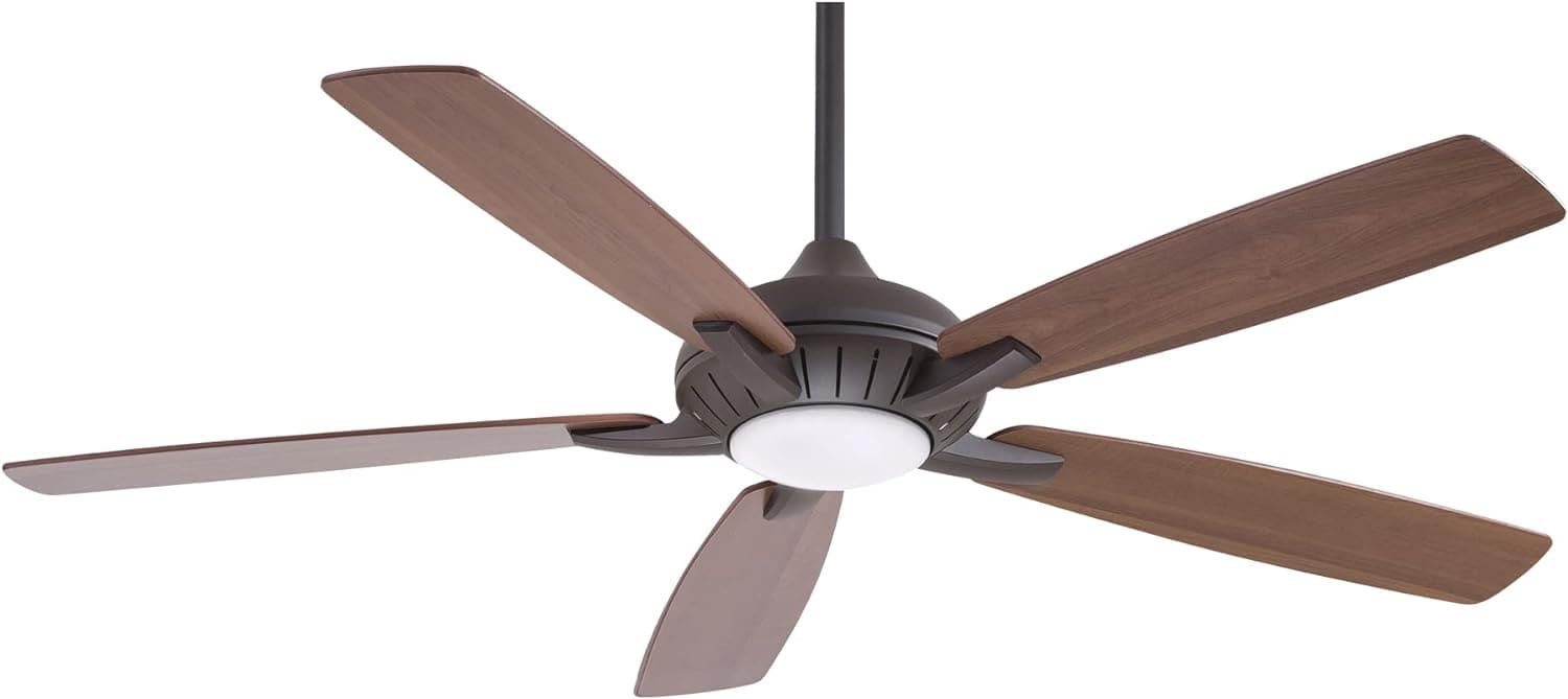 60 in. Unique Ceiling Fans with Lights and Remote, Bronze Ceiling Fan-1-ErisView