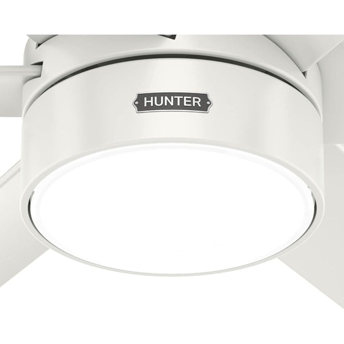 60 in. White Ceiling Fan, Ceiling Hugger Ceiling Fans, 6 Blade Ceiling Fan-9-ErisView
