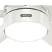 60 in. White Ceiling Fan, Ceiling Hugger Ceiling Fans, 6 Blade Ceiling Fan-9-ErisView
