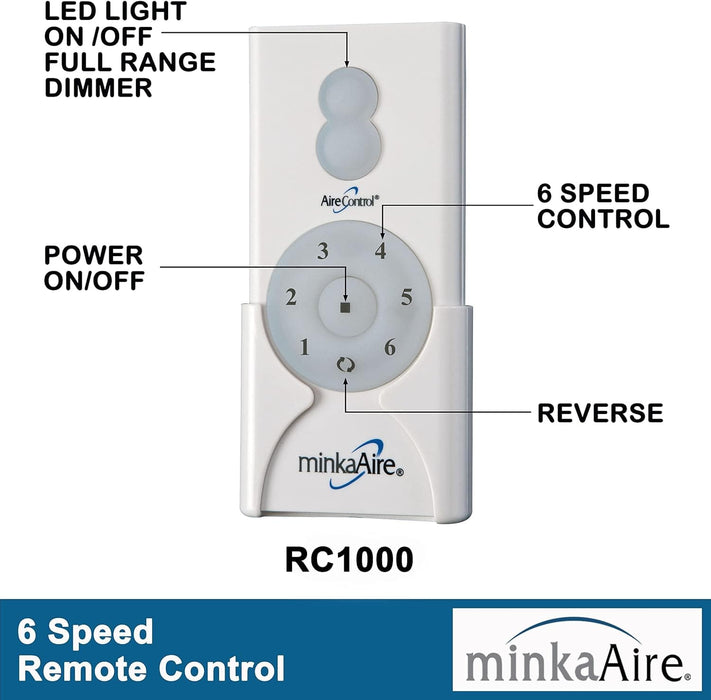 60 in. White LED Ceiling Fan with Carved Wood Blades, Recessed Ceiling Fan, Unusual Ceiling Fans-5-ErisView