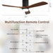 60 in. Wood Ceiling Fan with Light, Outdoor Covered Ceiling Fan with Remote, Oil Rubbed Bronze Ceiling Fan for Living Room Kitchen Bedroom Dining Room-57-ErisView