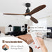 60 in. Wood Ceiling Fan with Light, Outdoor Covered Ceiling Fan with Remote, Oil Rubbed Bronze Ceiling Fan for Living Room Kitchen Bedroom Dining Room-5-ErisView