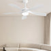 60 in. Wood Ceiling Fan with Light, Outdoor Covered Ceiling Fan with Remote, Oil Rubbed Bronze Ceiling Fan for Living Room Kitchen Bedroom Dining Room-77-ErisView