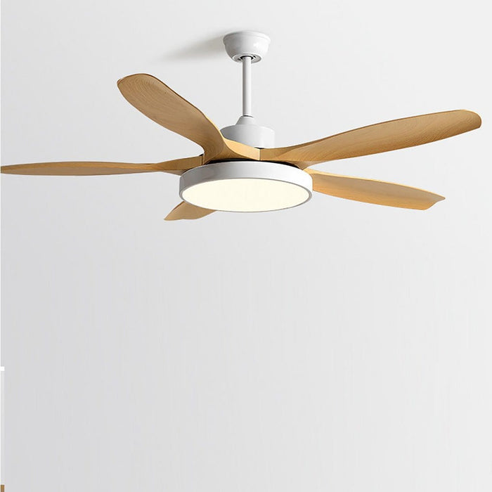 60 Inches Nordic Inverter Fan Chandelier Ceiling Fan Lamp with Remote Control