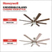 62 in. Contemporary Ceiling Fan with Light, LED Ceiling Fan with Remote Control, Reversible Fan in Winter Summer, Brushed Nickel Ceiling Fan-4-ErisView
