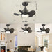 62 in. Large Farmhouse Ceiling Fan with Lights and Remote, Black Quiet Ceiling Fans, Quiet Ceiling Fans with Lights for Indoor Great Room-28-ErisView