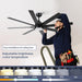 62 in. Large Farmhouse Ceiling Fan with Lights and Remote, Black Quiet Ceiling Fans, Quiet Ceiling Fans with Lights for Indoor Great Room-6-ErisView