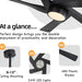 64 in. 5 Blade Remote Control Fan with Light, Nice Ceiling Fans, LED Ceiling Fan for Kitchen Bedroom Living Room, Matte Black Brass Ceiling Fan-14-ErisView