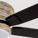 65 in. 6-Blade Large Industrial LED Ceiling Fan, Downrod Mount Reversible Ceiling Fan with LED Light Remote Control-ErisView